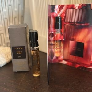 Tom Ford Ebene Fume and Tom Ford Cafe Rose Samples